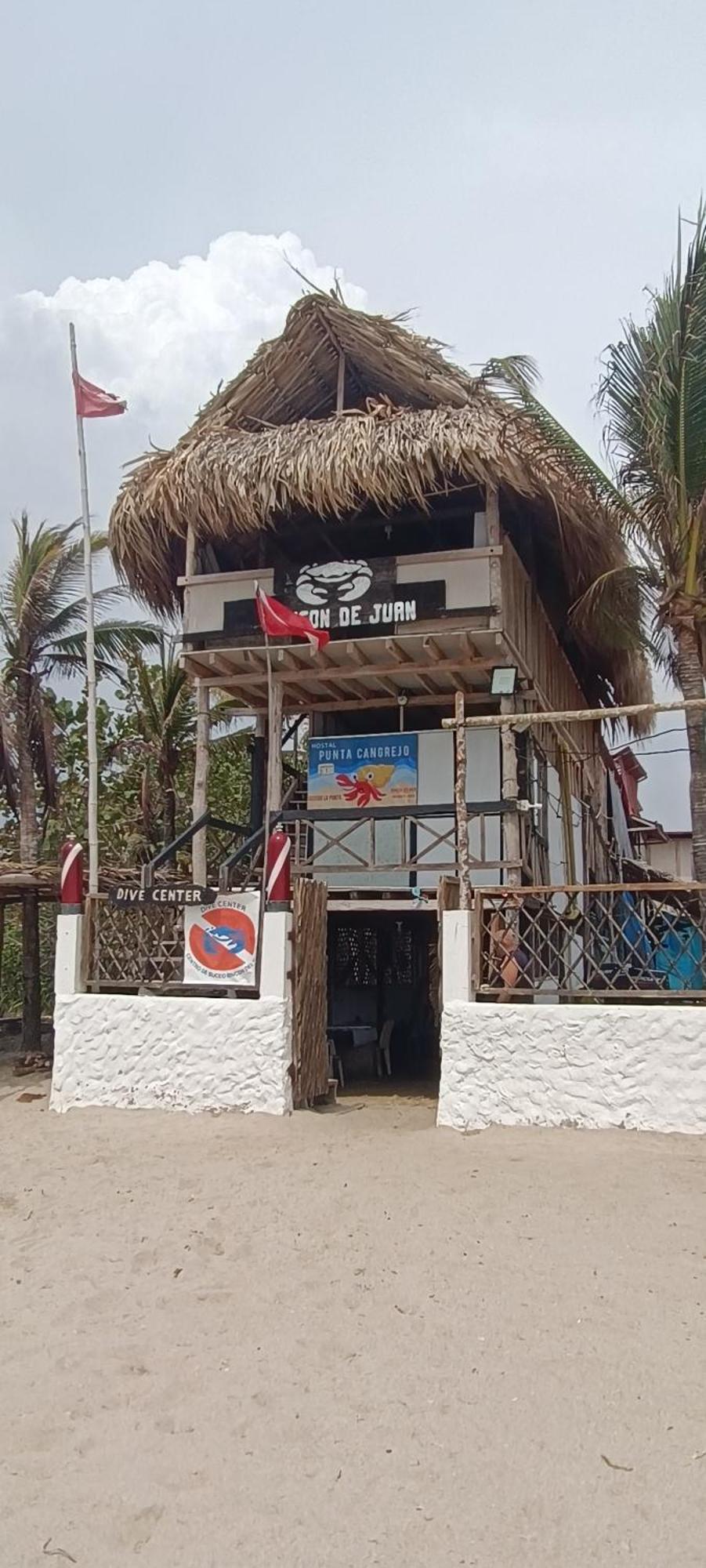Hostal Punta Cangrejo San Onofre 外观 照片