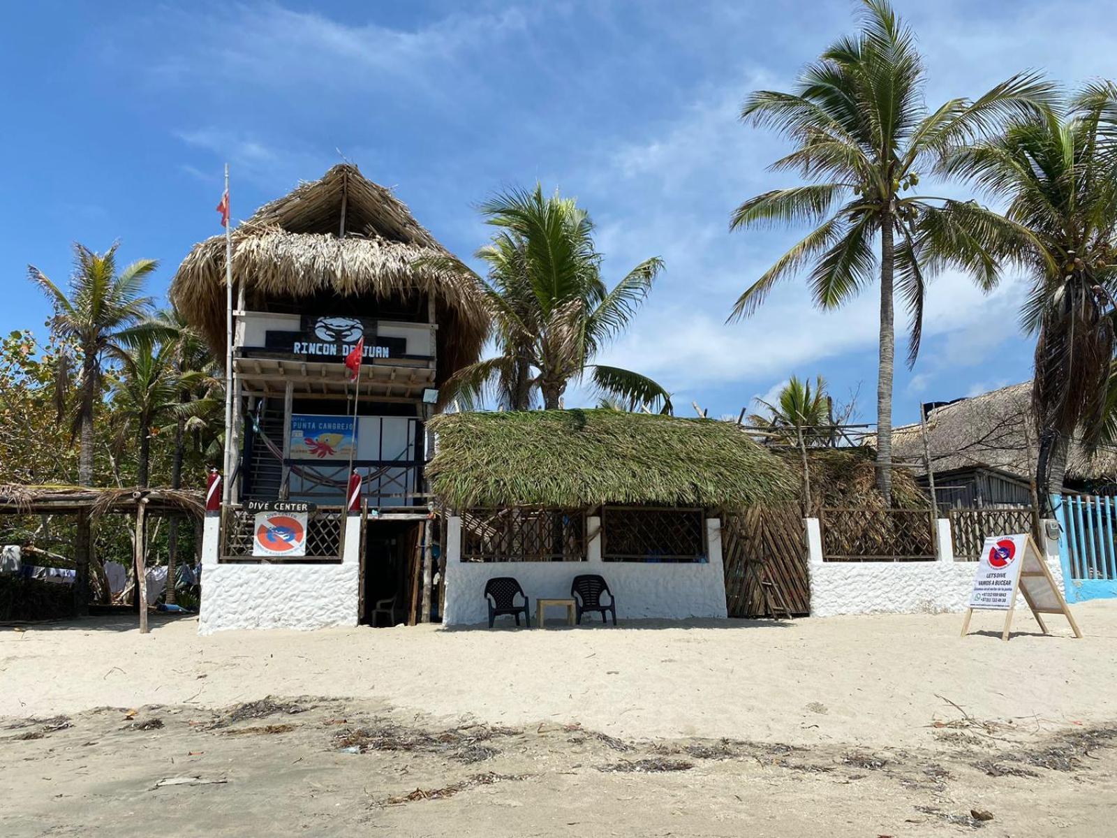 Hostal Punta Cangrejo San Onofre 外观 照片
