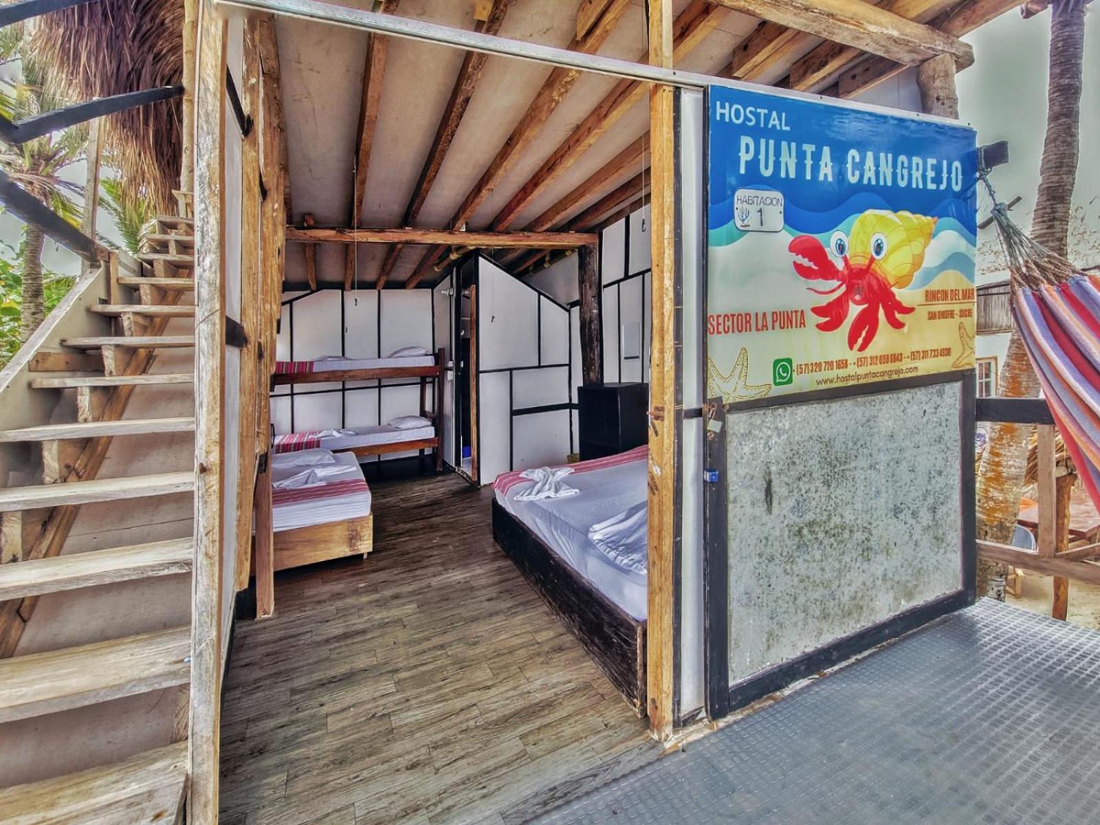 Hostal Punta Cangrejo San Onofre 外观 照片