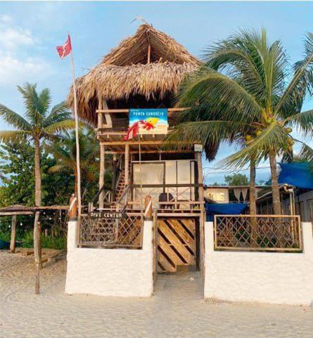 Hostal Punta Cangrejo San Onofre 外观 照片